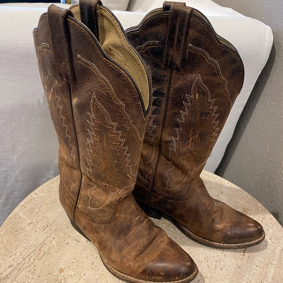 Sz 5.5 brown smoky mountain boots.  Fit like 6.5 - Picture 5 of 10